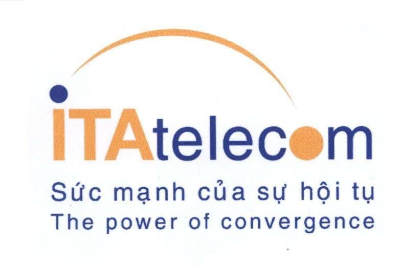 Mẫu nhãn hiệu iTAtelecom ITA telecom Sức mạnh của sự hội tụ The power of convergence