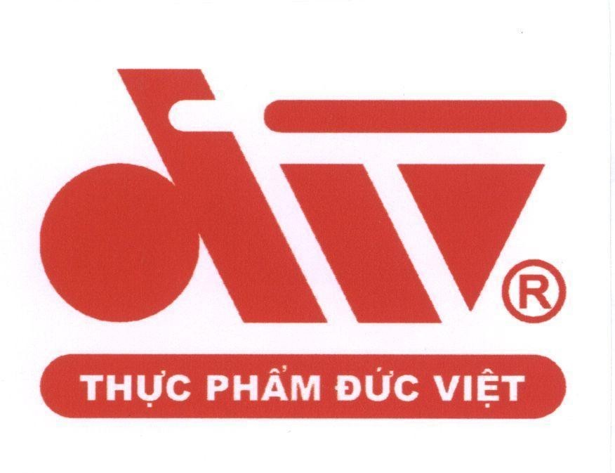 Mẫu nhãn hiệu DV Thực Phẩm Đức Việt