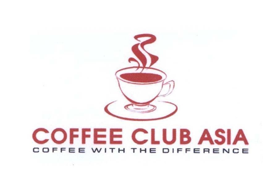 Mẫu nhãn hiệu COFFEE CLUB ASIA COFFEE WITH THE DIFFERENCE