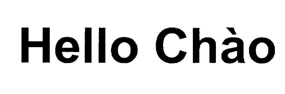 Mẫu nhãn hiệu Hello Chào