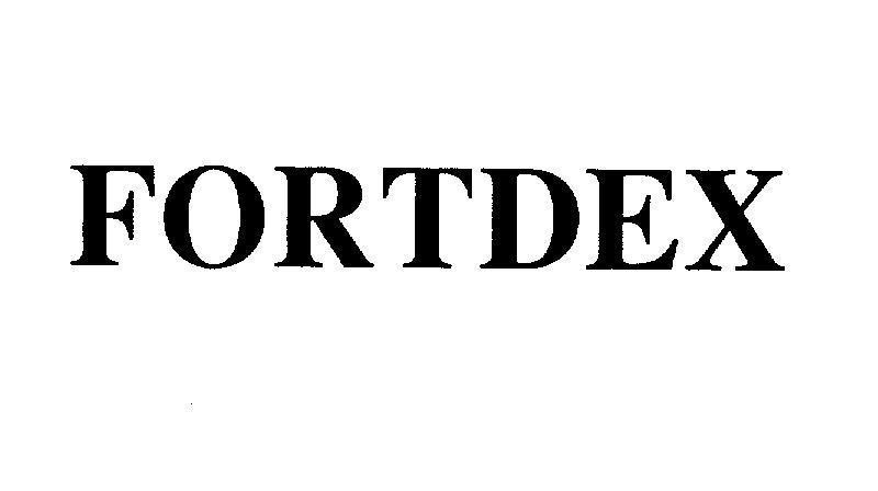 Mẫu nhãn hiệu FORTDEX