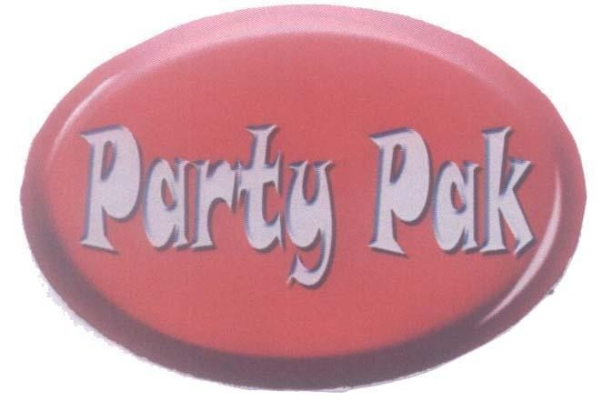 Mẫu nhãn hiệu Party Pak