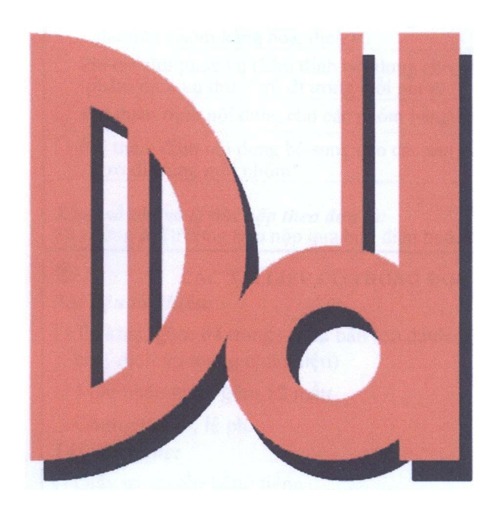 Mẫu nhãn hiệu D d Dd