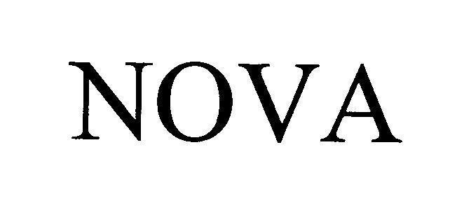 Mẫu nhãn hiệu NOVA