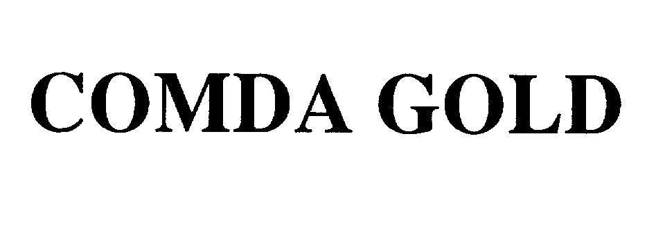 Mẫu nhãn hiệu COMDA GOLD