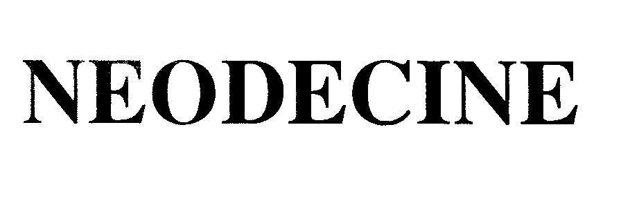 Mẫu nhãn hiệu NEODECINE