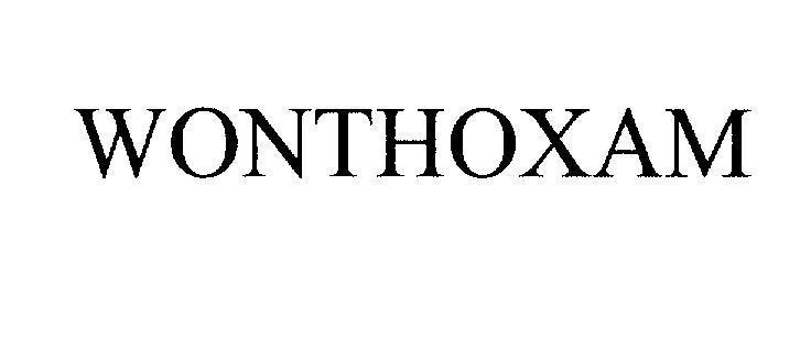 Mẫu nhãn hiệu WONTHOXAM