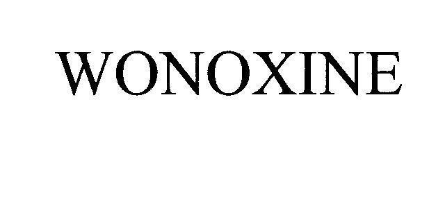 Mẫu nhãn hiệu WONOXINE