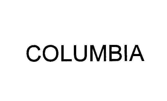 Mẫu nhãn hiệu COLUMBIA