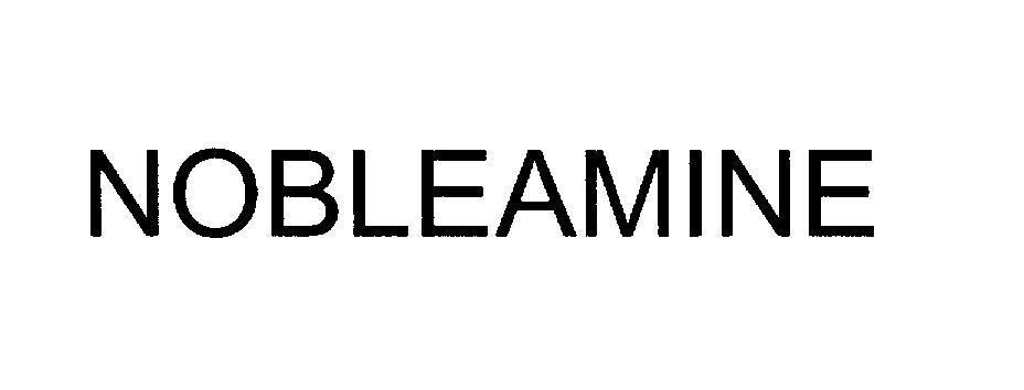 Mẫu nhãn hiệu NOBLEAMINE