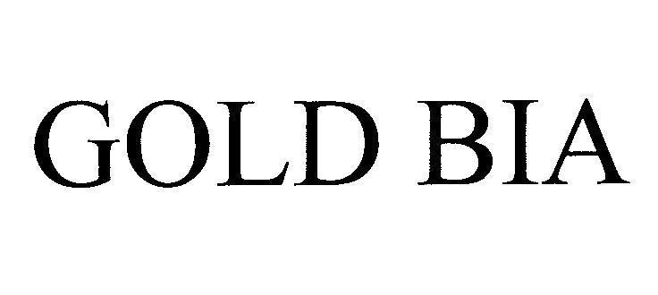 Mẫu nhãn hiệu GOLD BIA