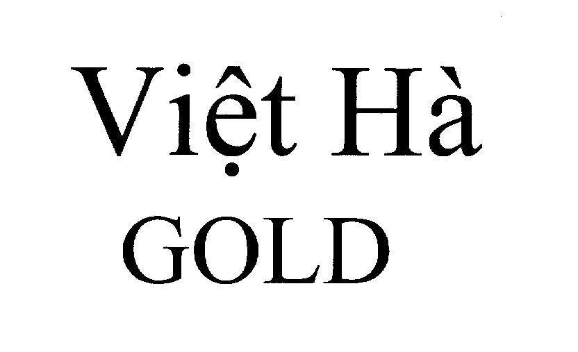 Mẫu nhãn hiệu Việt Hà GOLD
