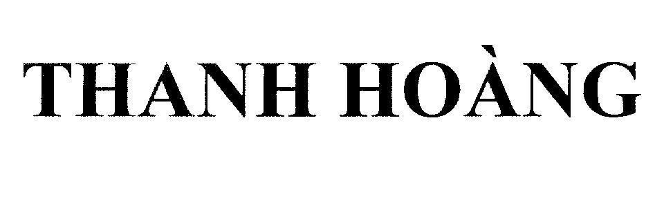 Mẫu nhãn hiệu Thanh Hoàng