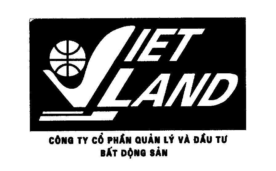 Mẫu nhãn hiệu VIET LAND Công ty cổ phần quản lý và đầu tư bất động sản