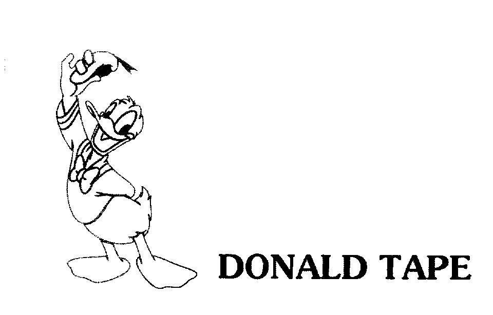 Mẫu nhãn hiệu DONALD TAPE