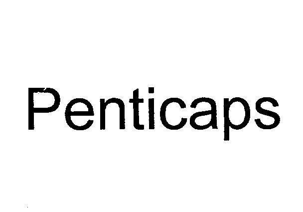 Mẫu nhãn hiệu Penticaps