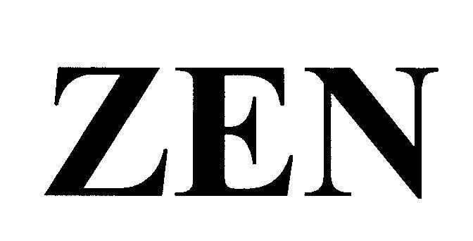 Mẫu nhãn hiệu ZEN
