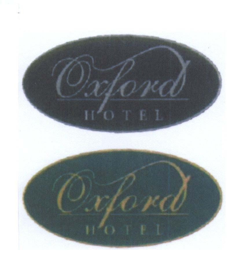 Mẫu nhãn hiệu Oxford HOTEL