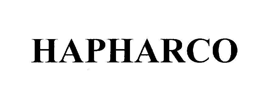 Mẫu nhãn hiệu HAPHARCO