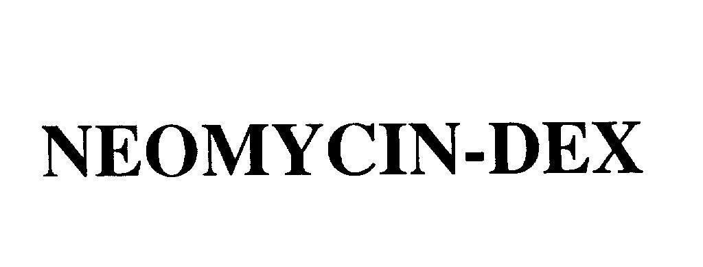 Mẫu nhãn hiệu NEOMYCIN-DEX