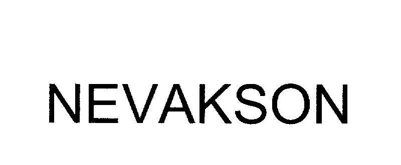 Mẫu nhãn hiệu NEVAKSON