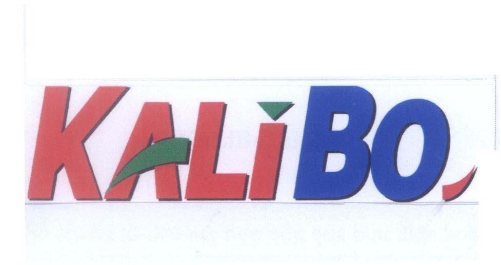 Mẫu nhãn hiệu KALIBO