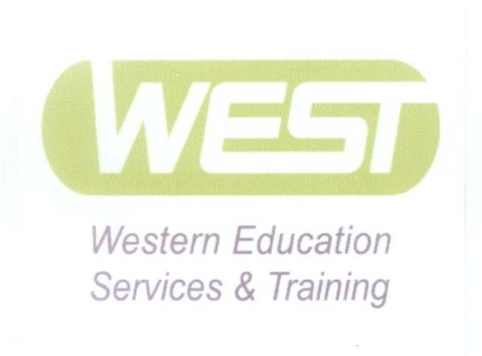 Mẫu nhãn hiệu WEST Western Education Services & Training