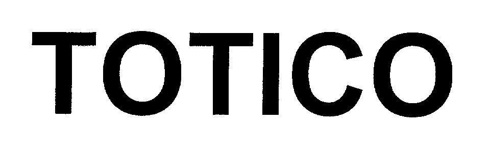 Mẫu nhãn hiệu TOTICO