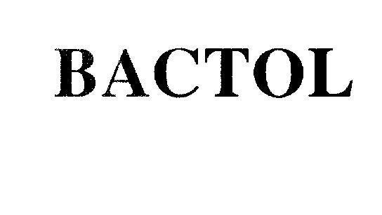 Mẫu nhãn hiệu BACTOL