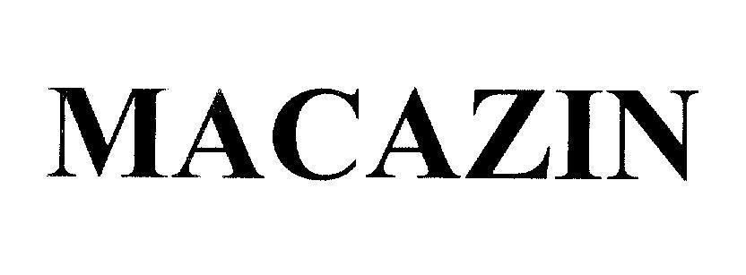 Mẫu nhãn hiệu MACAZIN