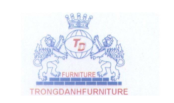 Mẫu nhãn hiệu TD TRONGDANHFURNITURE FURNITURE