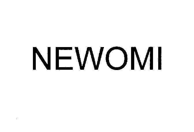 Mẫu nhãn hiệu NEWOMI