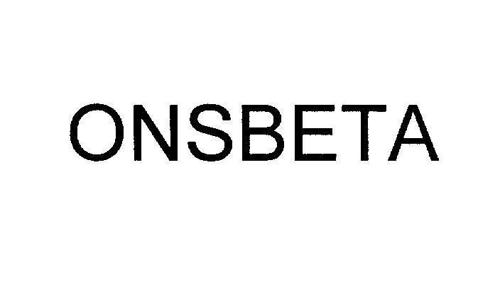 Mẫu nhãn hiệu ONSBETA