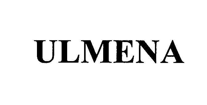 Mẫu nhãn hiệu ULMENA