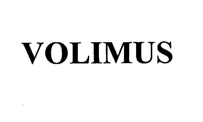 Mẫu nhãn hiệu VOLIMUS
