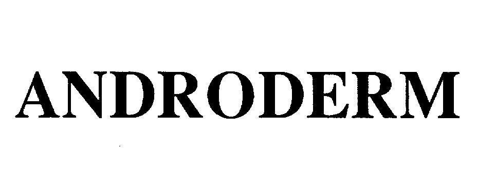 Mẫu nhãn hiệu ANDRODERM