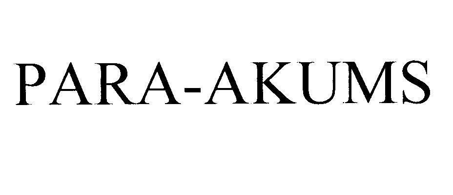 Mẫu nhãn hiệu PARA-AKUMS