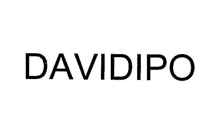 Mẫu nhãn hiệu DAVIDIPO