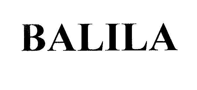 Mẫu nhãn hiệu BALILA