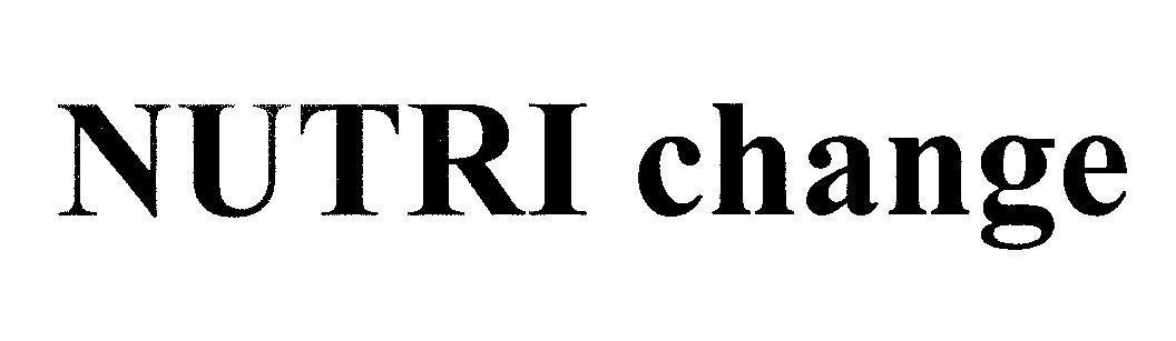 Mẫu nhãn hiệu NUTRI change