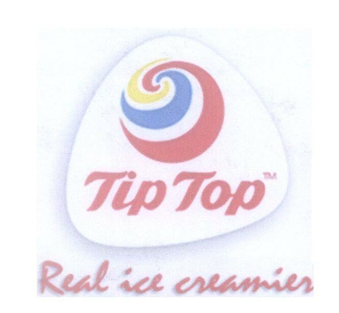 Mẫu nhãn hiệu Tip Top TM Real ice creamier