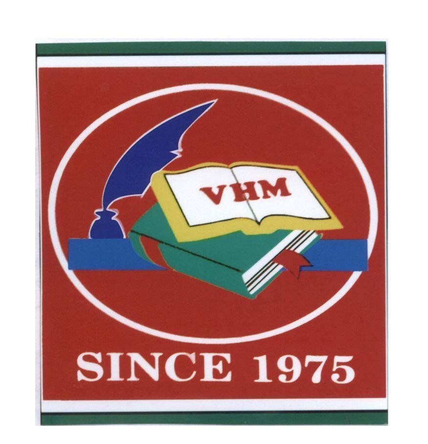 Mẫu nhãn hiệu VHM SINCE 1975
