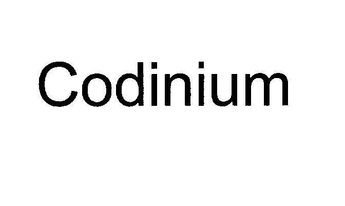Mẫu nhãn hiệu Codinium