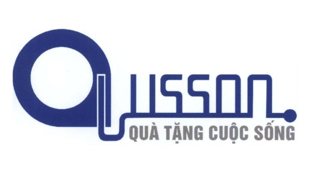 Mẫu nhãn hiệu QUSSON Quà Tặng Cuộc Sống
