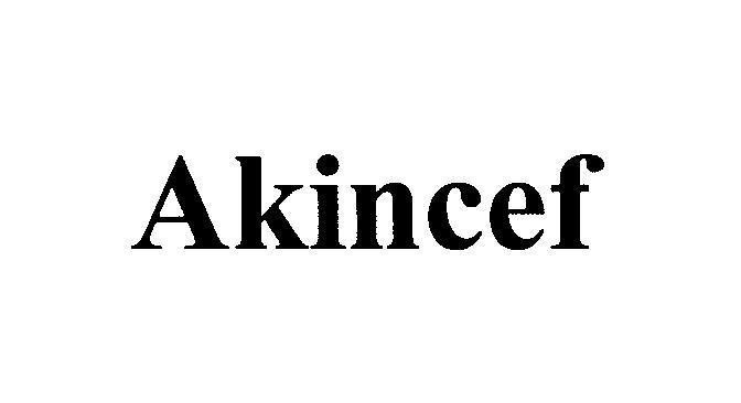 Mẫu nhãn hiệu Akincef