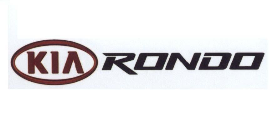 Mẫu nhãn hiệu KIA RONDO