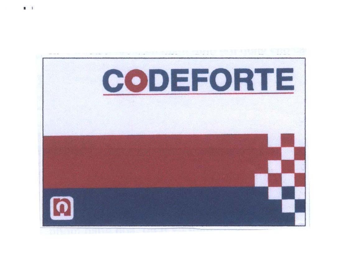 Mẫu nhãn hiệu CODEFORTE N
