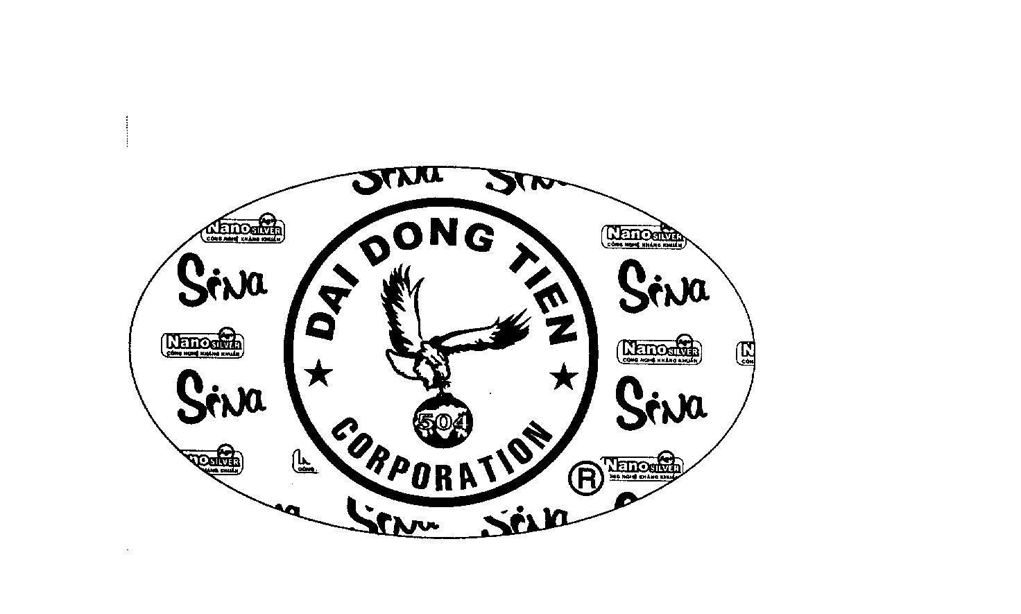 Mẫu nhãn hiệu DAI DONG TIEN CORPORATION Siva NanoSILVER