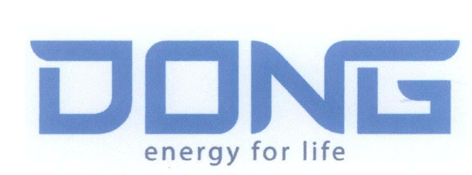 Mẫu nhãn hiệu DONG energy for life