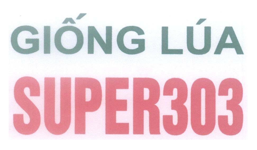 Mẫu nhãn hiệu Giống Lúa SUPER303